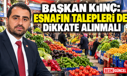 CHP Besni İlçe Başkanı: Esnafın Talepleri de Dikkate Alınmalı