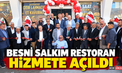 Besni’nin Yeni Lezzet Durağı Salkım Restoran Açıldı