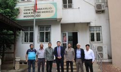 Cizre Milli Eğitim Müdürü Halk Eğitim Merkezini Ziyaret Etti
