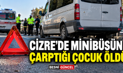 Cizre'de Minibüsün Çarptığı Çocuk Hayatını Kaybetti