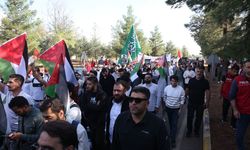 Dicle Üniversitesi Öğrencilerinden Gazze Yürüyüşü