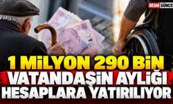 Ekim Ayı Yaşlı ve Engelli Aylıkları Hesaplara Yatırılıyor
