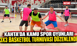Adıyaman’da Kamu Çalışanları Basketbol Turnuvasında Buluştu