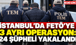 FETÖ Soruşturmasında 24 Şüpheli Yakalandı