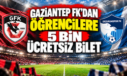 Gaziantep FK’dan öğrencilere 5 bin ücretsiz bilet