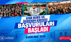 GSB Burs ve Öğrenim Kredisi Başvuruları Başladı