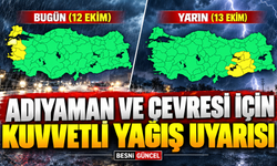Güneydoğu Anadolu İçin Kuvvetli Yağış Uyarısı