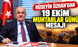 Milletvekili Özhan: Muhtarlarımız Gönül Köprümüzdür