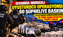 İstanbul Merkezli Operasyon: 60 Şüpheliye Baskın