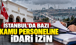 İstanbul Valiliğinden Engelli ve Hamile Personele İdari İzin