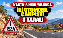 Adıyaman Kahta'da trafik kazası: 3 kişi yaralandı