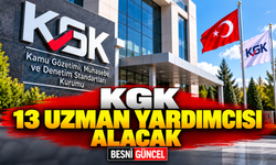 KGK 13 Uzman Yardımcısı Alımı Yapacak
