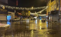 Kilis'te Sağanak Yağış Hayatı Olumsuz Etkiledi