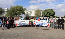 Kilis'te 40 Traktör Sürücüsüne Trafik Eğitimi
