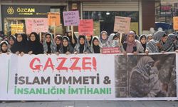Kızıltepe'de Gazze'deki Olaylar Protesto Edildi