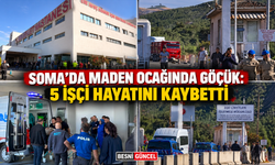 Manisa'nın Soma ilçesinde maden ocağında göçük meydana geldi