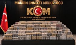 Midyat'ta 12 bin 900 Paket Kaçak Sigara Ele Geçirildi