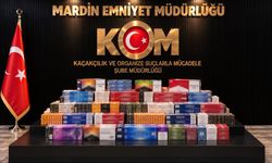 Nusaybin'de 4 bin 820 Paket Kaçak Sigara Ele Geçirildi