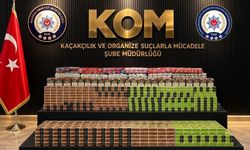Kızıltepe'de Kaçak Sigara ve Elektronik Nargile Operasyonu