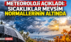 3-9 Ekim haftasında sıcaklıklar düşük seyredecek