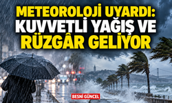 Meteoroloji Uyardı: ''Kuvvetli Yağış ve Rüzgâr Geliyor''