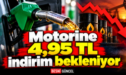 Motorine 4,95 TL indirim bekleniyor