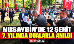 Nusaybin’de 12 Şehit, 7. Yılında Dualarla Anıldı