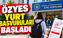 ÖZYES Yurt Başvuruları İçin Son Gün 17 Ekim