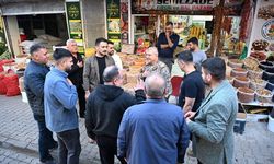 Siirt'te İl Emniyet Müdürü Özdemir, esnafla buluştu