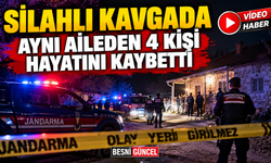 Silahlı Saldırıda Aynı Aileden 4 Kişi Öldü