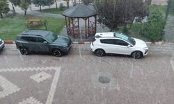 Başçiftlik'te Dolu Yağışı Hayatı Olumsuz Etkiledi