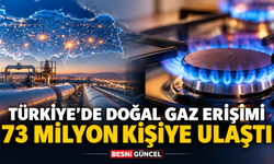 Türkiye’de Doğal Gaz Erişimi 73 Milyon Kişiye Ulaştı