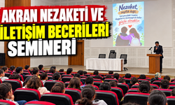 Tut’ta Ortaokul Öğrencilerine İletişim Eğitimi