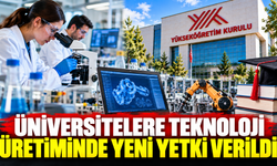 Üniversitelere Teknoloji Üretiminde Yeni Yetki Verildi