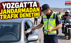 Yozgat’ta Jandarmadan Trafik Denetimi