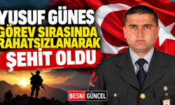 Piyade Uzman Çavuş Yusuf Güneş Şehit Oldu