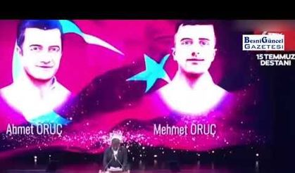 Besnili Şehitler "Ahmet Mehmet Oruç Üst Geçidi" Törenle Açıldı