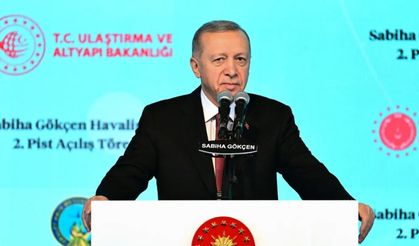 Cumhurbaşkanı Erdoğan, Sabiha Gökçen 2. pist açılış töreninde konuştu 