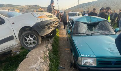 Besni Köseceli Beldesinde Trafik Kazası 1 Yaralı