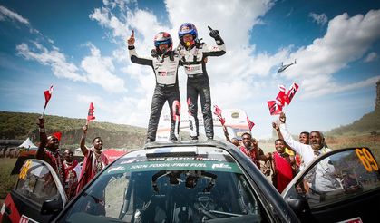 Toyota, Safari Rallisi'ni 4'üncü kez üst üste kazandı