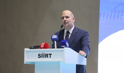 İleri, Siirt'te 8. Olağan İl Kongresi'nde konuştu: