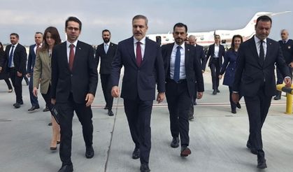 Dışişleri Bakanı Hakan Fidan KKTC'de