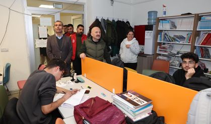 Vali Varol, Adıyaman Gençlik Merkezi'nde gençlerle buluştu