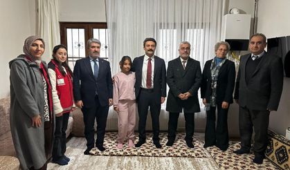 Besni’de Deprem Şehitlerinin Aileleri Ziyaret Edildi