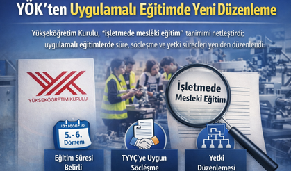 YÖK’ten Uygulamalı Eğitimde Yeni Düzenleme