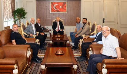 Vali Abdullah Küçük, Alevi Toplumunun Temsilcilerini Ağırladı