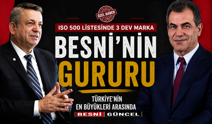 Erdemoğlu'nun 3 Devi ISO 500 Listesinde