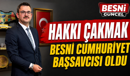 Besni'ye Yeni Başsavcı