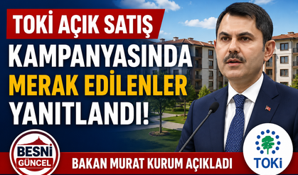 TOKİ Açık Satış Kampanyasında Merak Edilenler Yanıtlandı -VİDEO HABER