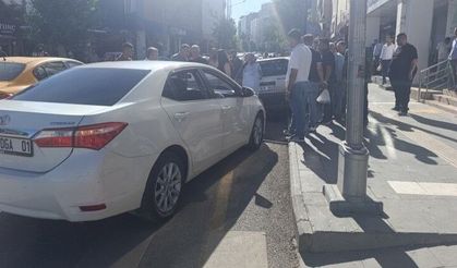 Adıyaman Sümer Meydanı'nda Korkutan Kaza